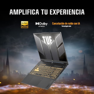 Foto 6 | Foto 6 | Laptop Asus Tuf Gaming F16 Rtx 4050 Intel Core 5 32GB 512GB SSD 16'' Fhd Gris