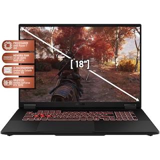 Foto 2 | Foto 2 | Laptop Gamer Asus Tuf Gaming A18 Geforce Rtx 5070 Amd Ryzen 7 260 32gb Ram 1tb Ssd 18'' Windows 11 Home Teclado En Ingles