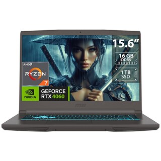 Foto 1 | Foto 1 | Laptop Gamer Msi Thin A15: Amd Ryzen 7 7735hs  Ram 16gb Ddr5  Ssd 1tb  Pantalla 15.6''  Rtx 4060  Windows 11 Home