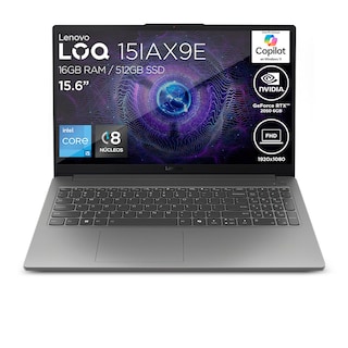 Foto 2 | Foto 2 | Combo Laptop Lenovo Loq 15iax9e Intel Ci5-12450hx 8gb 512gb Ssd Fhd W11h + Audífonos
