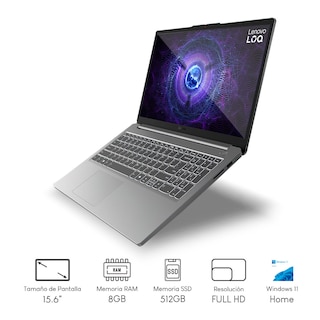 Foto 3 | Foto 3 | Combo Laptop Lenovo Loq 15iax9e Intel Ci5-12450hx 8gb 512gb Ssd Fhd W11h + Impresora HP