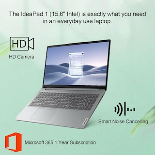 Foto 2 | Foto 2 | Ordenador Portátil Lenovo Ideapad 1 Home De 15,6 Pulgadas Con Pantalla Fhd Intel Celeron De 20 Gb De Ram - Venta Internacional.