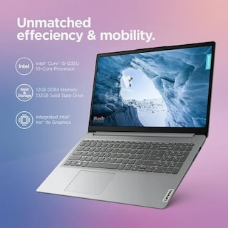 Foto 6 | Foto 6 | Laptop Lenovo Ideapad 1i 15.6 Pulgadas 12 GB RAM 512 GB SSD Gris - Venta Internacional