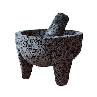 Foto 1 | Foto 1 | Molcajete Tradicional de Piedra Volcánica (16 cm de diámetro) + Tejolote CEMCUI
