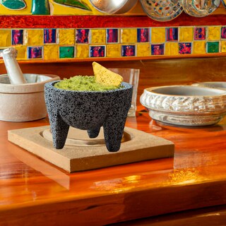Foto 5 | Foto 5 | Molcajete Tradicional de Piedra Volcánica (16 cm de diámetro) + Tejolote CEMCUI