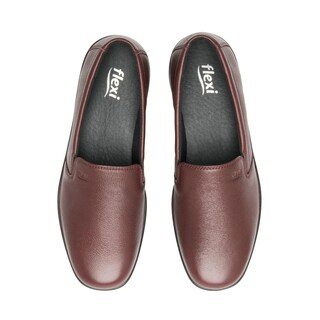 Foto 4 | Foto 4 | Zapatos Mocasines Flexi 124501 Vino para Mujer