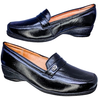 Foto 2 | Foto 2 | Mocasín Piel Borrego Enco Footwear Cómodo Tacón Herraje Pie Delicado