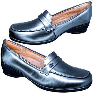 Foto 2 | Foto 2 | Mocasín Piel Borrego Cómodo Enco Footwear Tacón Herraje Pie Delicado