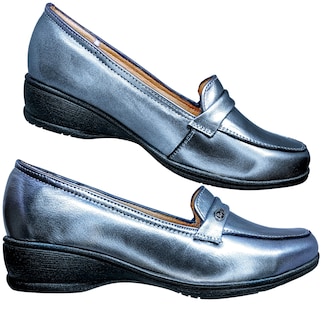 Foto 3 | Foto 3 | Mocasín Piel Borrego Cómodo Enco Footwear Tacón Herraje Pie Delicado