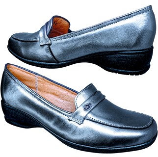 Foto 4 | Foto 4 | Mocasín Piel Borrego Cómodo Enco Footwear Tacón Herraje Pie Delicado