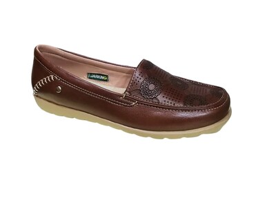 Foto 1 | Foto 1 | Zapatos Jarking 000209 Marrones Confort para Mujer