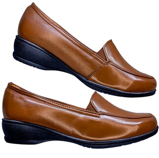 Foto 5 | Foto 5 | Zapato Confort de Piel Enco Footwear Café