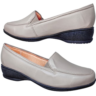 Foto 4 | Foto 4 | Zapato Cómodo Piel Borrego Casual Pie Delicado Mocasín Confort R64-1