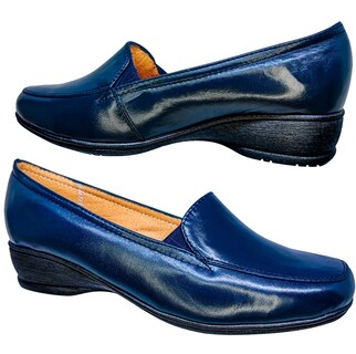 Foto 4 | Foto 4 | Zapato Confort Enco Footwear Azules para Mujer