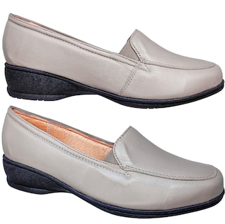 Foto 3 | Foto 3 | Zapato Cómodo Piel Borrego Casual Pie Delicado Mocasín Confort R64-1