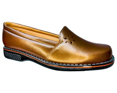 Foto 1 | Foto 1 | Mocasín de Piel de Borrego Enco Footwear MD111-01 Cobre para Mujer