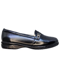 Foto 2 | Foto 2 | Zapato Confort de Piel Enco Footwear Negros para Mujer