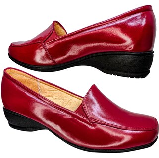 Foto 4 | Foto 4 | Zapato de Piel de Borrego Enco Footwear Confort R64-1 Rojo