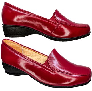 Foto 5 | Foto 5 | Zapato de Piel de Borrego Enco Footwear Confort R64-1 Rojo