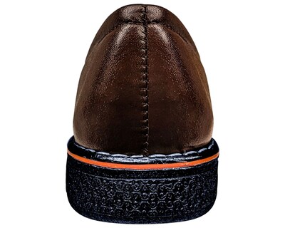 Foto 8 | Foto 8 | Mocasín Enco Footwear Café Piel Borrego Horma Amplia Cómodo Diario para Mujer