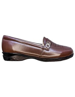 Foto 2 | Foto 2 | Zapato Casual de Piel Enco Footwear MD094-1 Marrones para Mujer