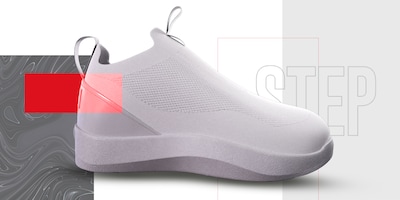 Foto 3 | Foto 3 | Tenis Inteligentes Confort Step Blanco Con Tecnología Hexatec Unisex