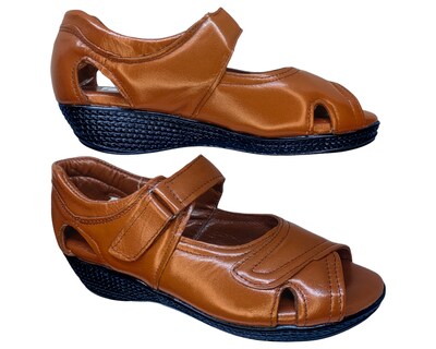 Foto 6 | Foto 6 | Sandalia De Mujer Piel Borrego Para Pie Delicado Huarache Casual