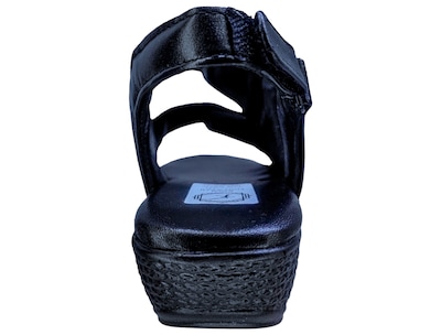 Foto 8 | Foto 8 | Sandalias de Piel Enco Footwear Negras para Mujer