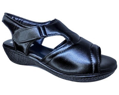 Foto 1 | Foto 1 | Zapatos Enco Footwar Negros para Mujer