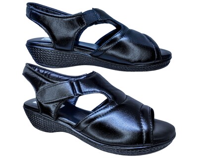 Foto 2 | Foto 2 | Zapatos Enco Footwar Negros para Mujer