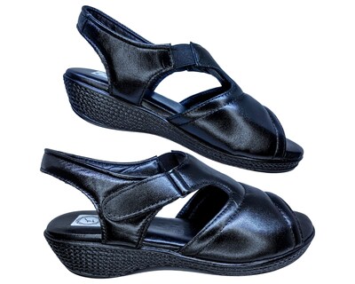 Foto 4 | Foto 4 | Zapatos Enco Footwar Negros para Mujer