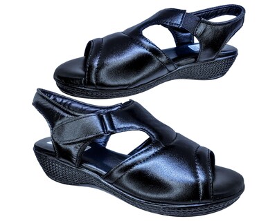 Foto 6 | Foto 6 | Zapatos Enco Footwar Negros para Mujer