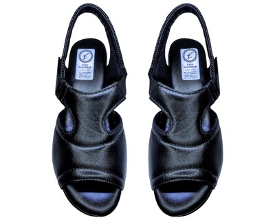 Foto 7 | Foto 7 | Zapatos Enco Footwar Negros para Mujer