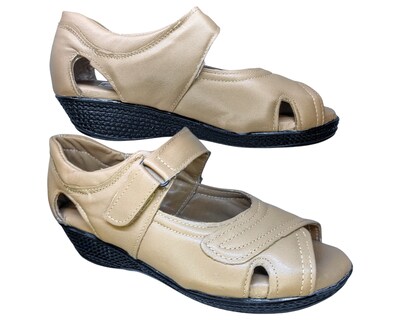 Foto 2 | Foto 2 | Sandalia De Mujer Piel Borrego Para Pie Delicado Huarache Casual