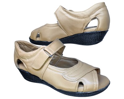 Foto 4 | Foto 4 | Sandalia De Mujer Piel Borrego Para Pie Delicado Huarache Casual