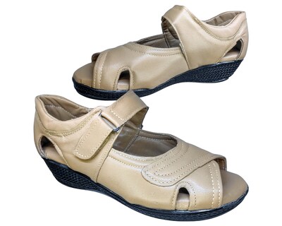 Foto 5 | Foto 5 | Sandalia De Mujer Piel Borrego Para Pie Delicado Huarache Casual