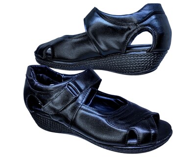 Foto 3 | Foto 3 | Sandalia De Mujer Piel Borrego Para Pie Delicado Huarache Casual