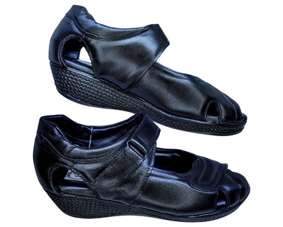 Foto 6 | Foto 6 | Sandalia De Mujer Piel Borrego Para Pie Delicado Huarache Casual