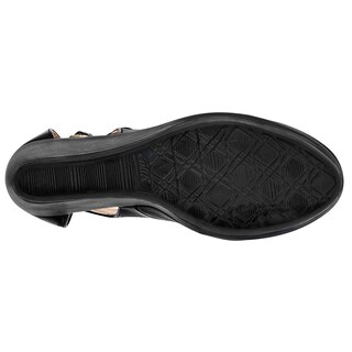 Foto 3 | Foto 3 | Zapatos Confort Etnia para Mujer Negros