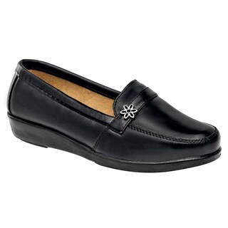Foto 1 | Foto 1 | Florenza Zapato De Horma Cómoda Para Mujer Negro, Código 71411-1