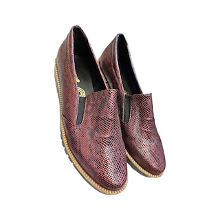 Foto 5 | Foto 5 | Zapatos David Serrano Tintos para Mujer