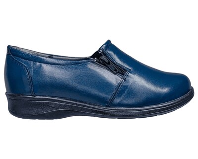 Foto 8 | Foto 8 | Zapatos Casuales Mujer Piel Borrego Para Diabético Confort Cierre