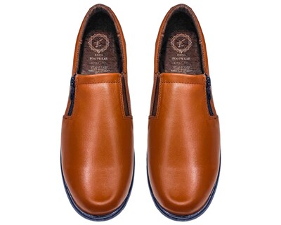 Foto 8 | Foto 8 | Zapatos Casuales de Piel Confort Naranja