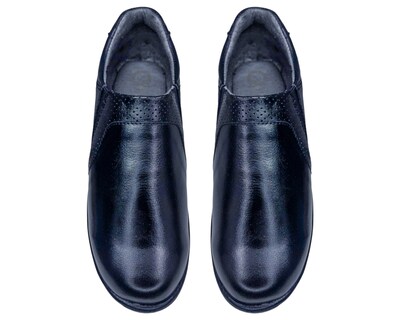 Foto 7 | Foto 7 | Zapatos Casuales Enco Footwear Negros Piel Borrego para Diabético Confort para Mujer