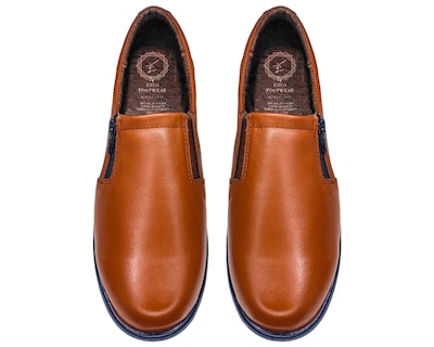 Foto 8 | Foto 8 | Zapatos Casuales de Piel Confort Naranja