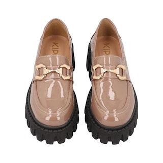 Foto 6 | Foto 6 | Zapato Mujer Kipon Casual Plataforma Mocasin Chunky Hebilla Cafe