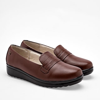 Foto 2 | Foto 2 | Mora Confort Zapato De Horma Cómoda Para Mujer Café Cod.132482