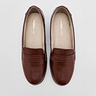 Foto 3 | Foto 3 | Mora Confort Zapato De Horma Cómoda Para Mujer Café Cod.132482