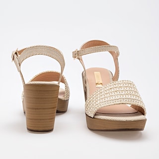 Foto 3 | Foto 3 | Moramora Zapatos Para Mujer Beige Cod.132563