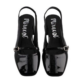 Foto 6 | Foto 6 | Zapato Dama Casual Miracol By Mama Lola 10248 Charol Negro Zapato De Vestir Talla 23 A 26 E